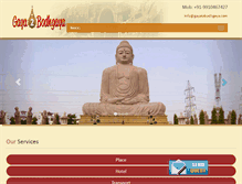 Tablet Screenshot of gayatobodhgaya.com
